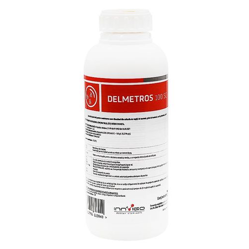 Insecticide Professionnel Type Decis Deltametrin 100 G/L Concentration Maximale Puissant Contre Insectes Nuisibles Sur Légumes Fruits Vigne Cultures Ornementales Bouteille 1l Scellée