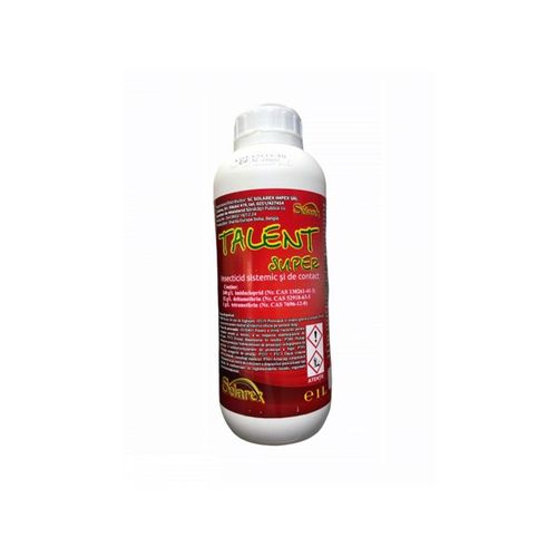 Insecticide Type Confidor Imidaclopride 240 G/L Systémique Puissant Contre Pucerons, Aleurodes, Thrips Et Autres Insectes Nuisibles Bouteille 1l Scellée