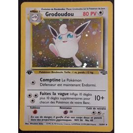 Carte Pokémon Grodoudou 16/64 [Holo - Premiere Edition] - Jungle Wizards (Vf)