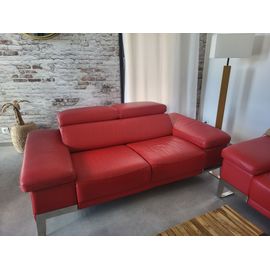 Canape Cuir 2 Places Vachette