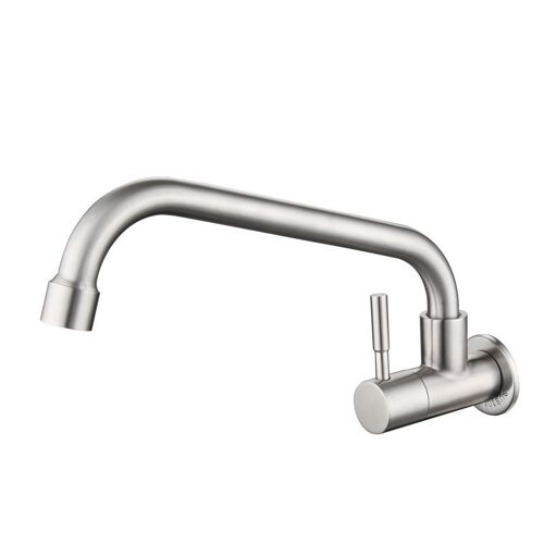 Robinet d'eau froide simple en acier inoxydable SUS304