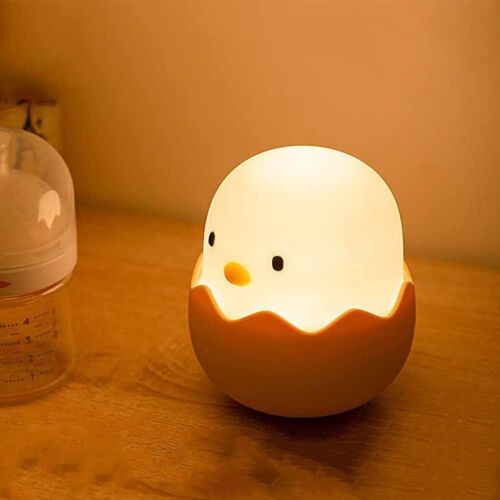 Veilleuse Enfant, Veilleuse Bébé Avec Fonction De Gradation Tactile, Lampe Nuit Rechargeable, Kawaii Silicone Deco, Pour Chambre À Coucher, Chambre D'enfant, Et Salon