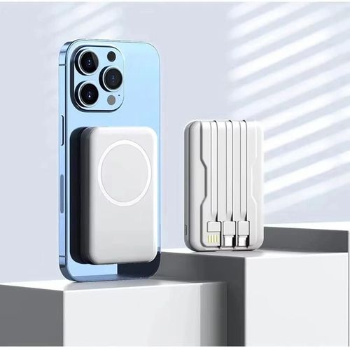 Mini Batterie Externe Magnétique 20000mah, Batterie Portable Sans Fil Magsafe, Charge Super Rapide Pour Xiaomi Iphone Lenovo Samsung Huawei
