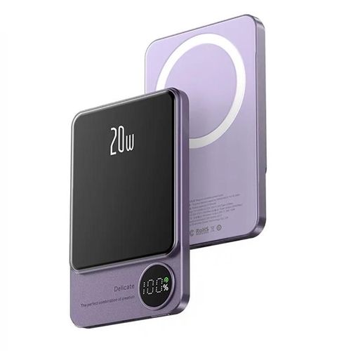 Batterie Externe Magnétique Sans Fil 10000mah, 5000mah Pd20w, Charge Rapide, Batterie De Rechange Externe Pour Macsafe Iphone Samsung
