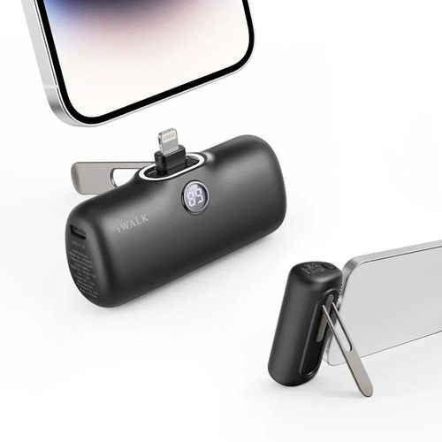 Iobcuk-Powerbank Portable, Chargeur Rapide, Batterie Externe, Pour Iphone