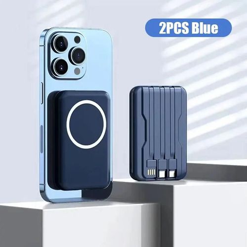 Mini Batterie Externe Magnétique 20000mah, Batterie Portable Sans Fil Magsafe, Charge Super Rapide Pour Xiaomi Iphone Lenovo Samsung Huawei