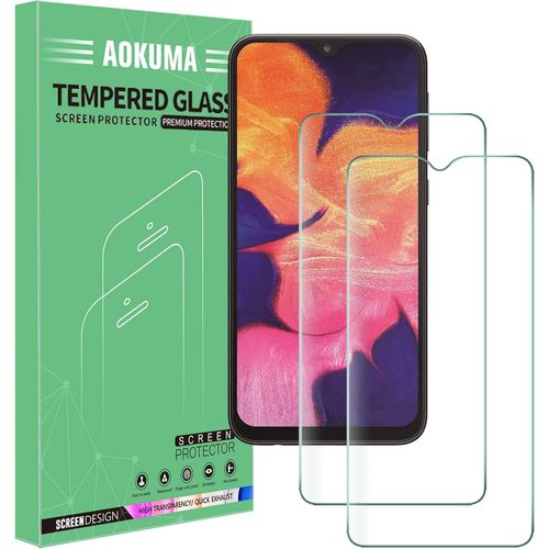 Samsung Galaxy A10 Verre Trempé, [Lot De 2] Verre Trempé Samsung Galaxy A10 [0.26mm] [Extrêmement Résistant Aux Rayures] [Haute Définition][Facile À Installer] Protections D'écran