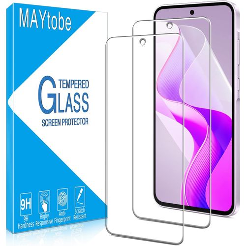 2 Pièces Verre Trempé Pour Samsung Galaxy A36 5g, Film Protection Écran Sans Bulles, Dureté 9h, Anti-Rayures, Anti-Empreinte, Haut Définition Vitre Protection