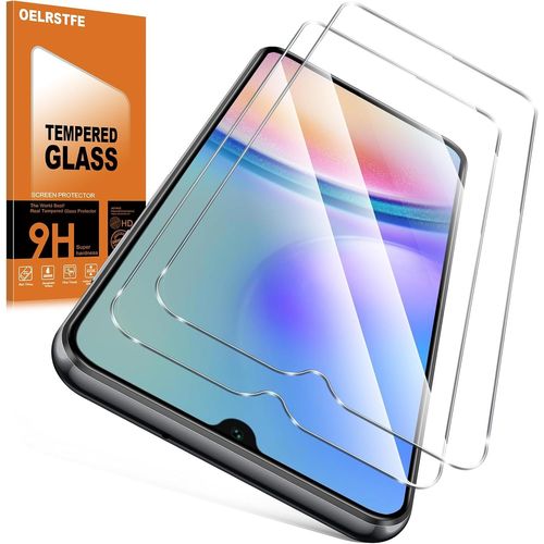 Verre Trempé Pour Samsung Galaxy A05s/A05 2 Pièces,Film De Vitre Protection Écran Dureté 9h Anti Rayures Sans Bulless Ultra Transparent Hd Haute Sensibilité Protecteur D'écran