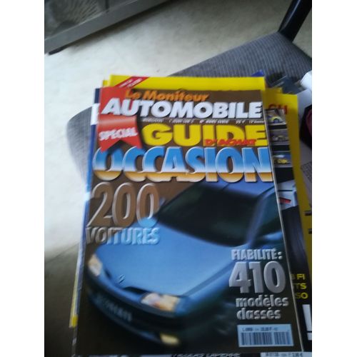 Le Moniteur Automobile Hors Serie 3 De 1998 Guide Achat Occasion,200 Voitures,410 Modeles