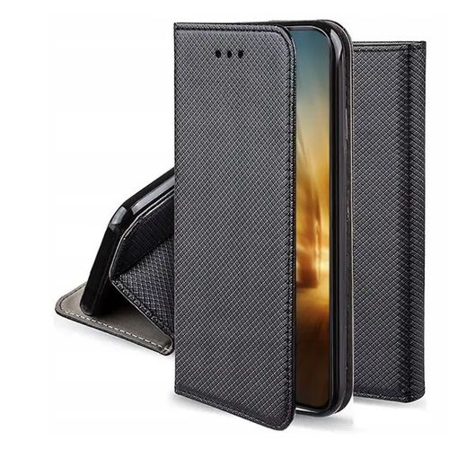 Housse Pour Samsung Galaxy A06 - Etui Coque Pochette Portefeuille + Verre Trempe - Noir Magnet