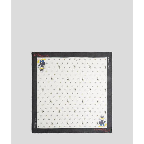 Karl Lagerfeld - Foulard Avec Imprimé Disney X Kl, Woman, Multicoloured, Size: One Size