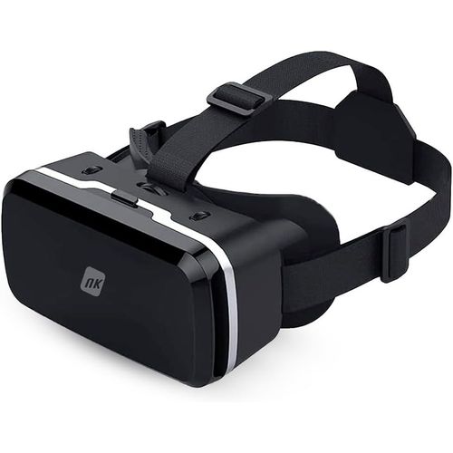 Kalsw-Casque Réalité Virtuelle-Casque Vr Compatible Avec Iphone&android (4.7""-6,53"") Vision Angle 90-100 Degrés,Rotation 360°,Réglage Objectif Et Pupille Réglable-Noire