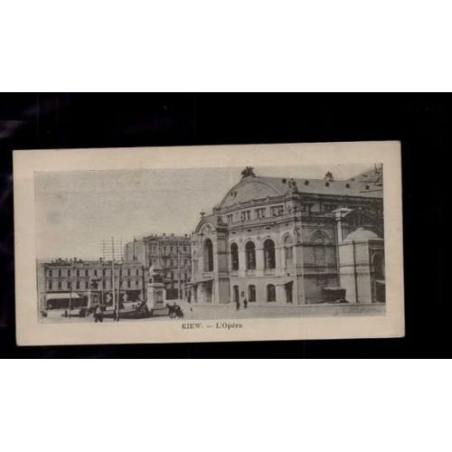 7 X 14 Cm Carte Postale En L Etat Sur Les Photos Kiew L Opera