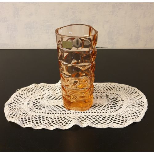 Vase rose – Verrerie d’Arcin – Luminarc – Vintage