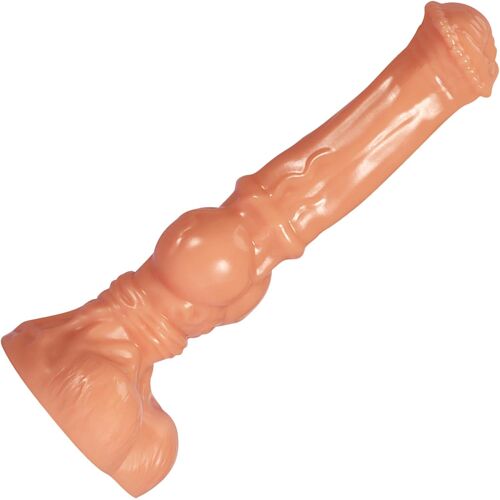 Kal-Gode ¿¿Anal Cheval Réaliste Xxl, Dilatateur Anal Géant Masturbateur Stimule Le Point G Fétiche Anal Sex Toy Pour Femmes Hommes (Couleur Chair, S)