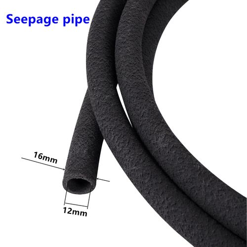 Tuyau de trempage poreux pour micro d'argile goutte à goutte,tube anti-âge,tuyau perméable,d'argile de jardin,tuyau d'arrosage,fuite,2m,4mm,9mm,12mm,16mm -12x16mm-2m
