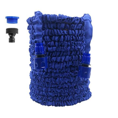 Tuyau d'arrosage de jardin extensible,haute pression,lavage de voiture,magique,flexible,JPeoples,d'argile,outils de livres,25-200 pieds -blue-200ft