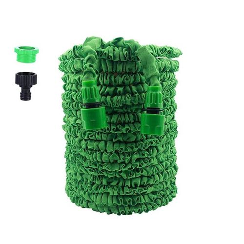 Tuyau de lavage de voiture haute pression tuyau d'arrosage extensible Flexible tuyaux d'eau magiques maison jardin outils d'arrosage quotidien 25FT-200FT -Green Hose-125ft