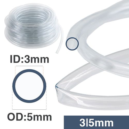 Tuyau d'arrosage de jardin en PVC Transparent de 1 à 150 mètres ID-2 3 5 6 8 9 10 12 14 16 18 20 22 25MM,pompe à eau pour tuyau d'égouttage domestique -3l5mm-150 meters
