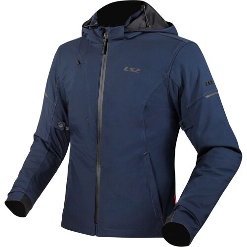 Ls2 Bolton Imperméable Dames Moto Textile Veste, Bleu, Taille 5xl Pour Femmes