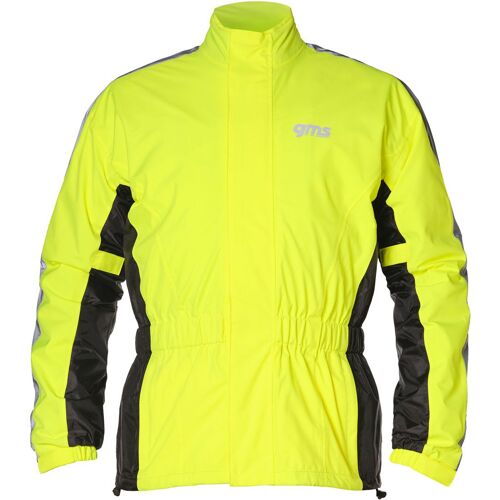 Gms Pluvia Veste De Pluie, Noir-Jaune, Taille M Pour Hommes