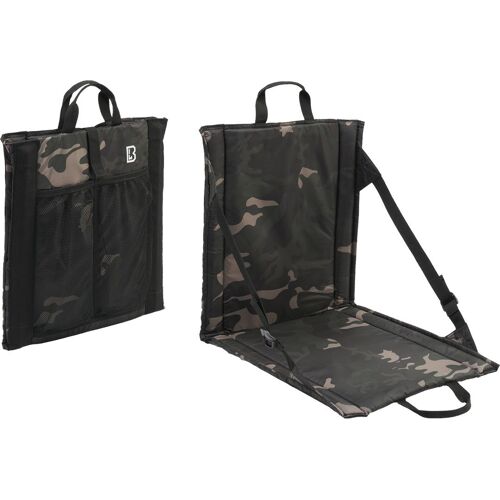 Brandit Siège Pliable, Noir-Gris