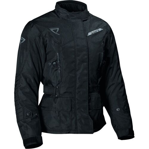 Difi Shuttle Aerotex Veste Textile De Moto Pour Dames Imperméable À L¿Eau, Noir, Taille 42 Pour Femmes