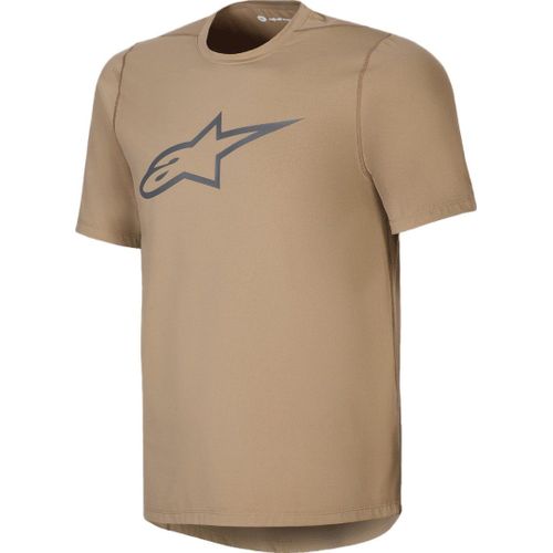 Alpinestars A-Dura Maillot De Vélo À Manches Courtes, Brun, Taille 2xl Pour Hommes