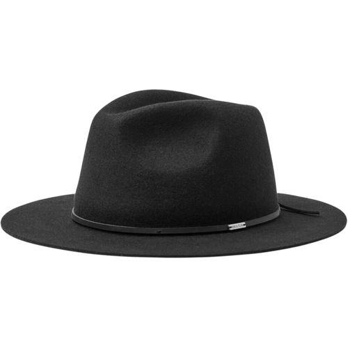 Brixton Wesley Fedora Chapeau, Noir, Taille Xl