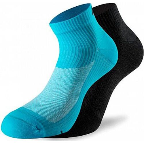 Lenz 3.0 Running Chaussettes, Noir-Bleu, Taille 45 - 47 Pour Hommes
