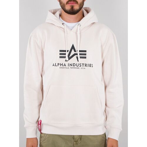 Alpha Industries Basic Chandail À Capuchon, Beige, Taille S Pour Hommes