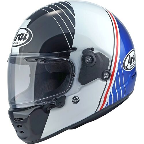 Arai Concept-Xe Temu Casque, Noir-Blanc-Bleu, Taille S Pour Hommes