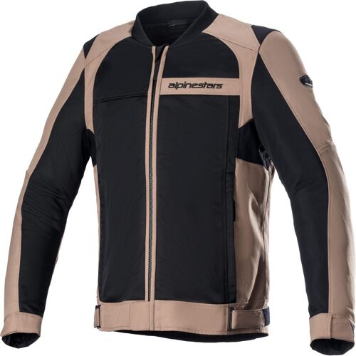 Alpinestars Luc V2 Air Veste Textile De Moto, Noir-Brun, Taille M Pour Hommes