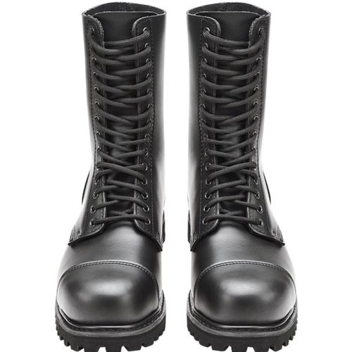 Brandit Vegantom 14 Bottes À ?illets, Noir, Taille 40 Pour Hommes