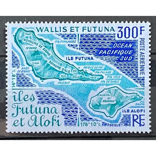 Timbre Neuf** Poste Aérienne Wallis Et Futuna 1978 Y&T 80