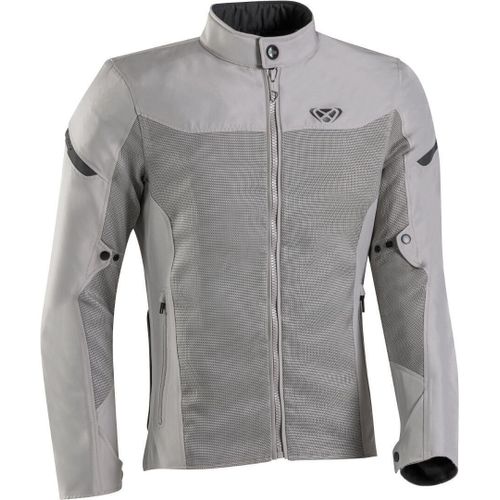Ixon Fresh Veste Textile De Moto, Gris, Taille S Pour Hommes
