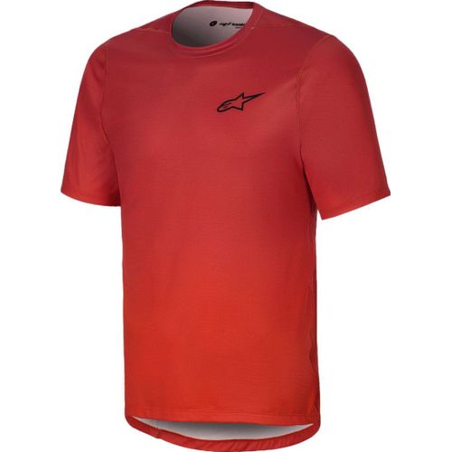 Alpinestars A-Dura Rise Maillot De Vélo À Manches Courtes Pour Jeunes, Orange, Taille Xl