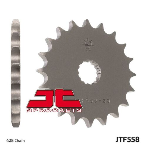 Jt Sprockets Pignon Acier Standard 558 - 428, Taille 100 Mm