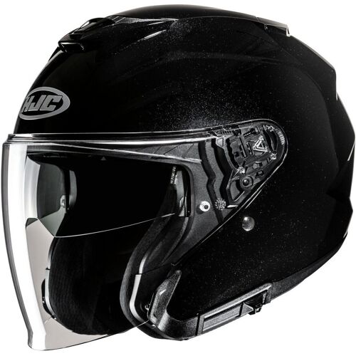 Hjc I31 Solid Casque Jet, Noir, Taille 2xl Pour Hommes