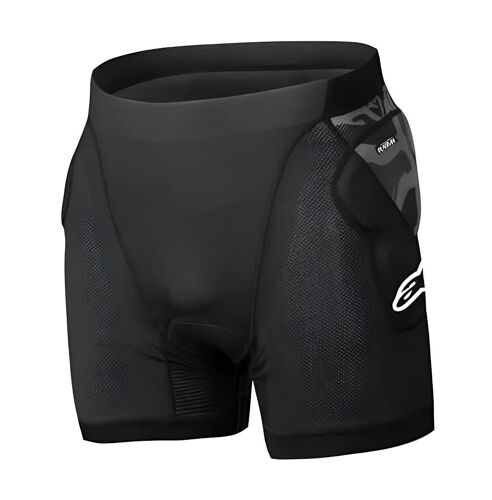 Alpinestars A-Motion Plasma Short De Protection De Vélo, Noir, Taille S Pour Hommes