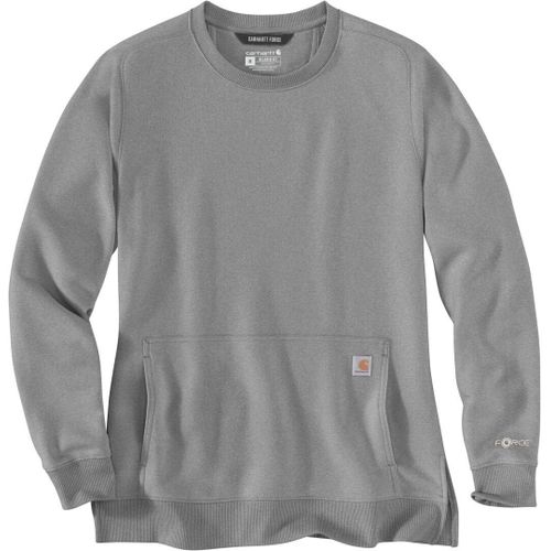 Carhartt Force Relaxed Fit Lightweight Sweat-Shirt Pour Dames, Gris, Taille M Pour Femmes