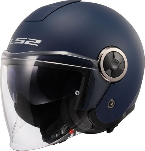 Ls2 Of620 Classy Solid Casque Jet, Bleu, Taille L Pour Hommes
