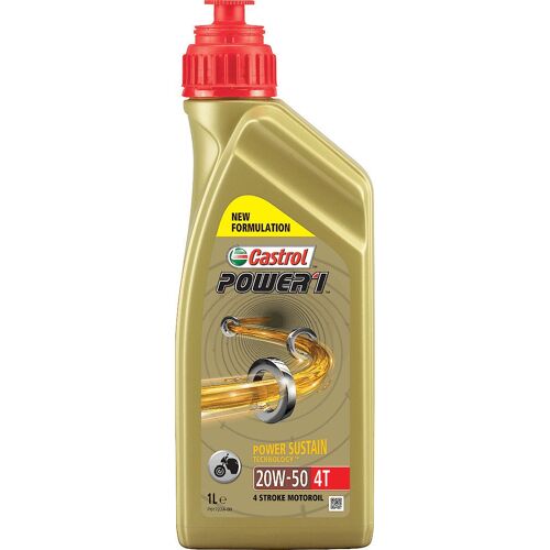 Castrol Power 1 4t 20w-50 Huile Moteur 1 Litre