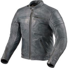 Revit Restless Veste En Cuir De Moto, Bleu, Taille 48 Pour Hommes