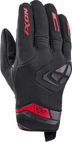 Ixon Mig 2 Gants De Moto, Noir-Rouge, Taille S Pour Hommes