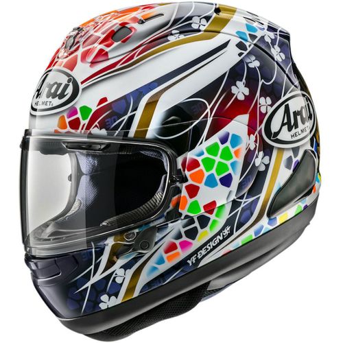 Arai Rx-7v Evo Nakagami Gp2 Casque, Multicolore, Taille Xs Pour Hommes