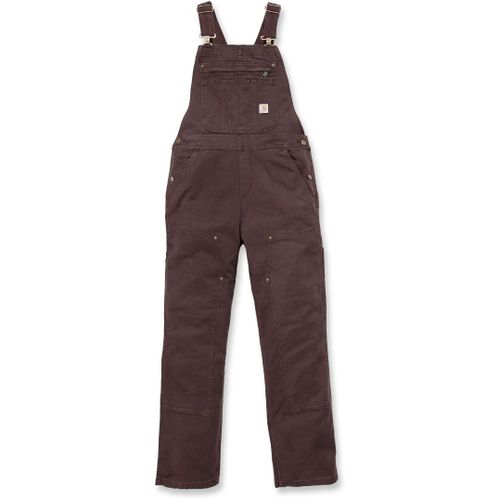 Carhartt Crawford Femmes Bavoir Globalement, Brun, Taille S