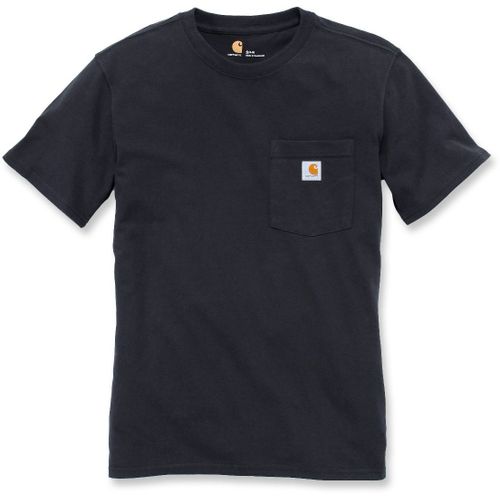 Carhartt Workwear Pocket T-Shirt Femmes, Noir, Taille Xl