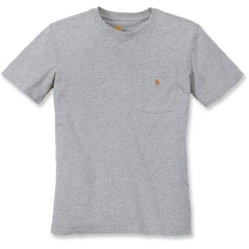 Carhartt Workwear Pocket T-Shirt Femmes, Gris, Taille Xs